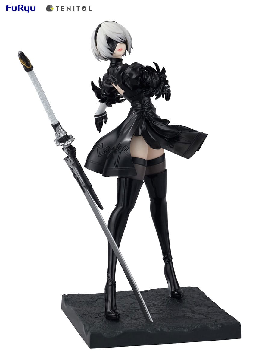 NieR:Automata Android 2B Ver1.1a Furyu Tenitol Figure 22cm