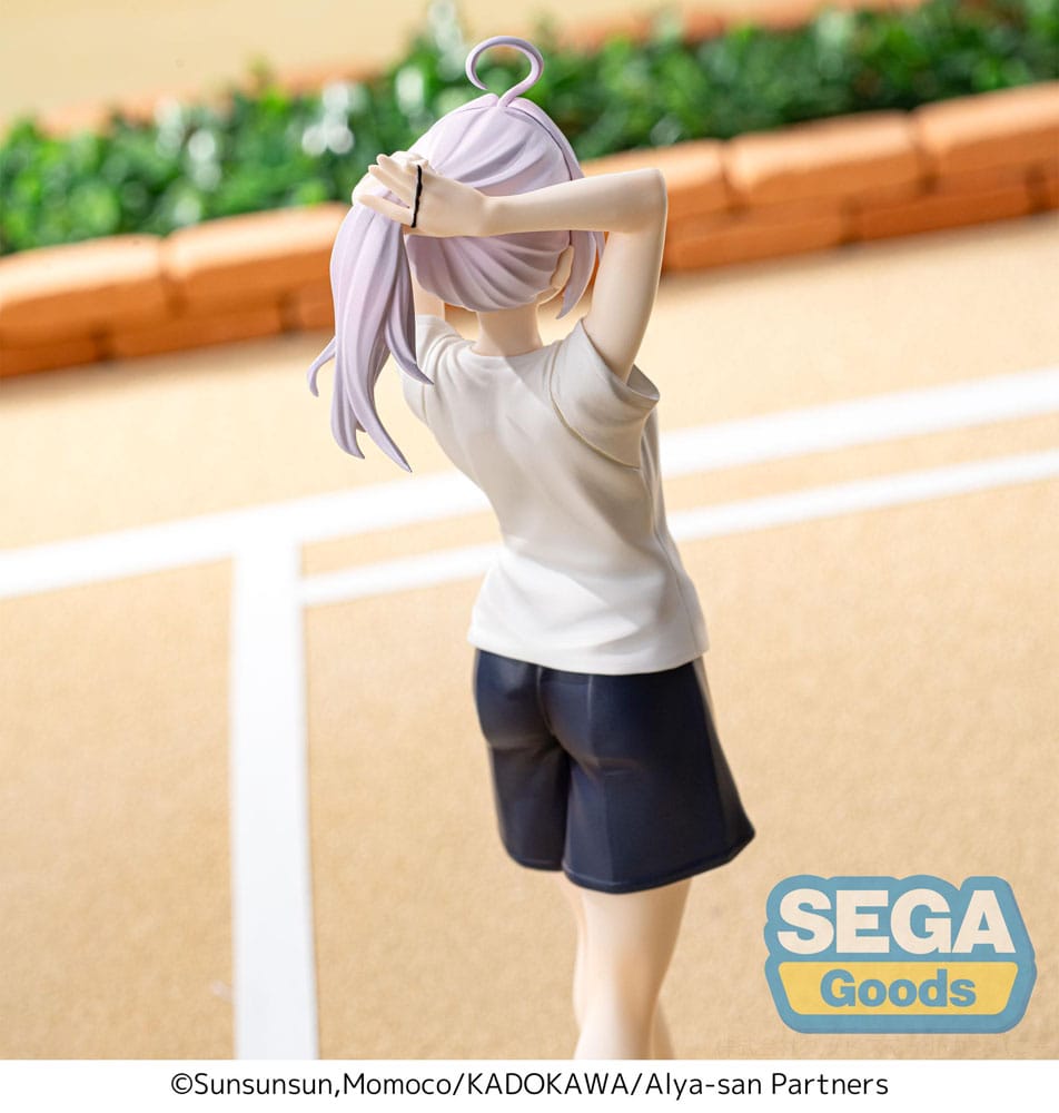 Alya Sometimes Hides Her Feelings in Russian Alya Gym Clothes Sega Prize Figure 19cm