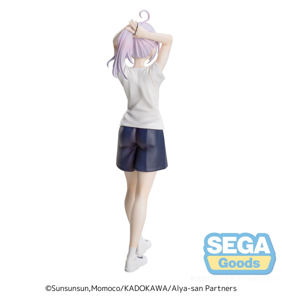 Alya Sometimes Hides Her Feelings in Russian Alya Gym Clothes Sega Prize Figure 19cm
