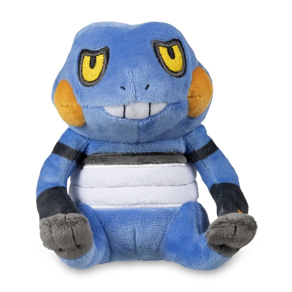 Pokemon Crogunk Sinnoh Sitting Cuties Plush Toy 13cm