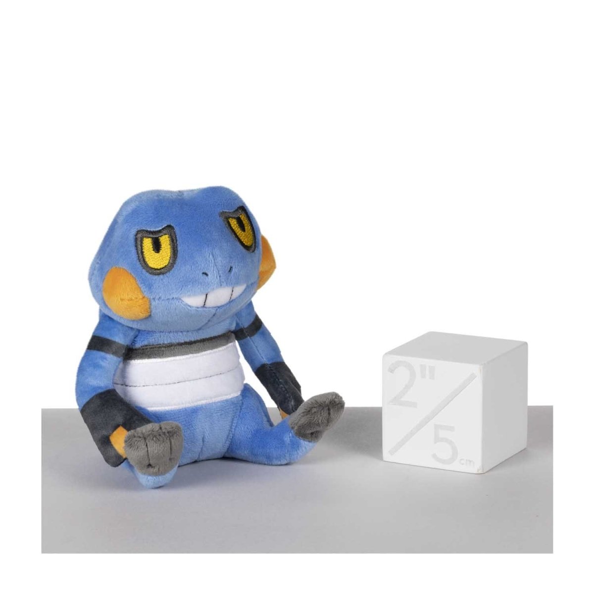 Pokemon Crogunk Sinnoh Sitting Cuties Plush Toy 13cm