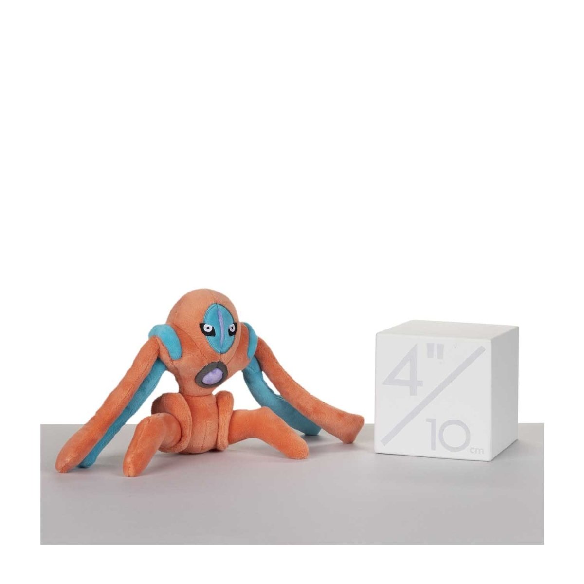 Pokemon Deoxys Defense Form Hoenn Sitting Cuties Plush Toy 12cm
