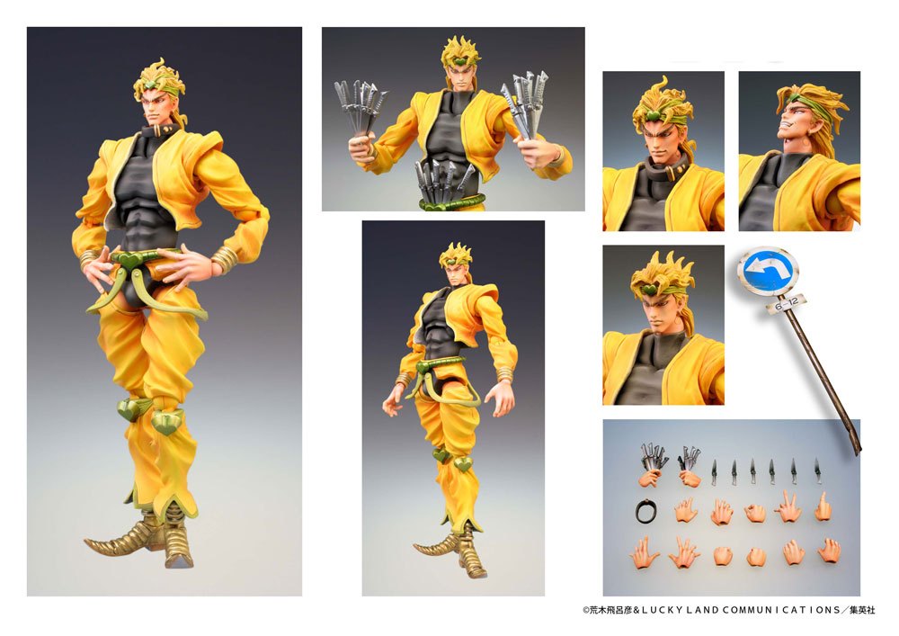 Jojo's Bizarre Adventure Dio Brando Statue Legend Medicos Figure 16cm