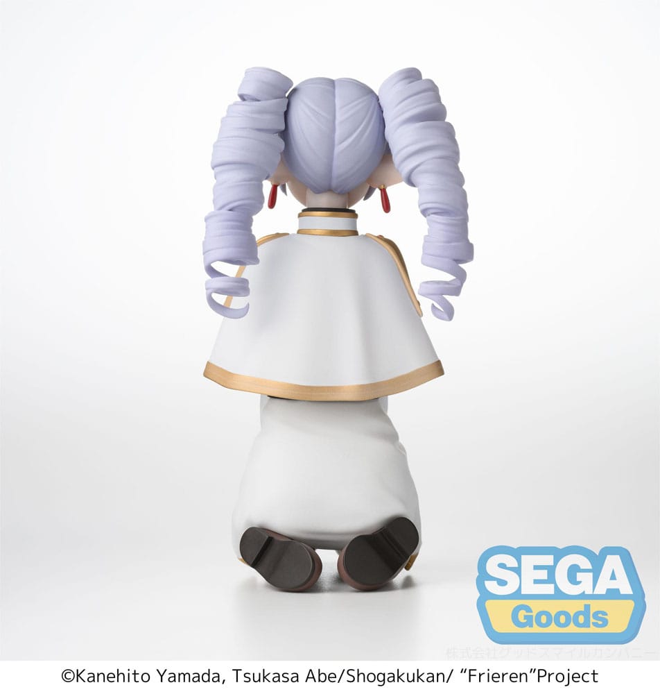 Frieren: Beyond Journey's End Frieren Ringlets Clear Ver. Perching Sega Prize Figure 10cm