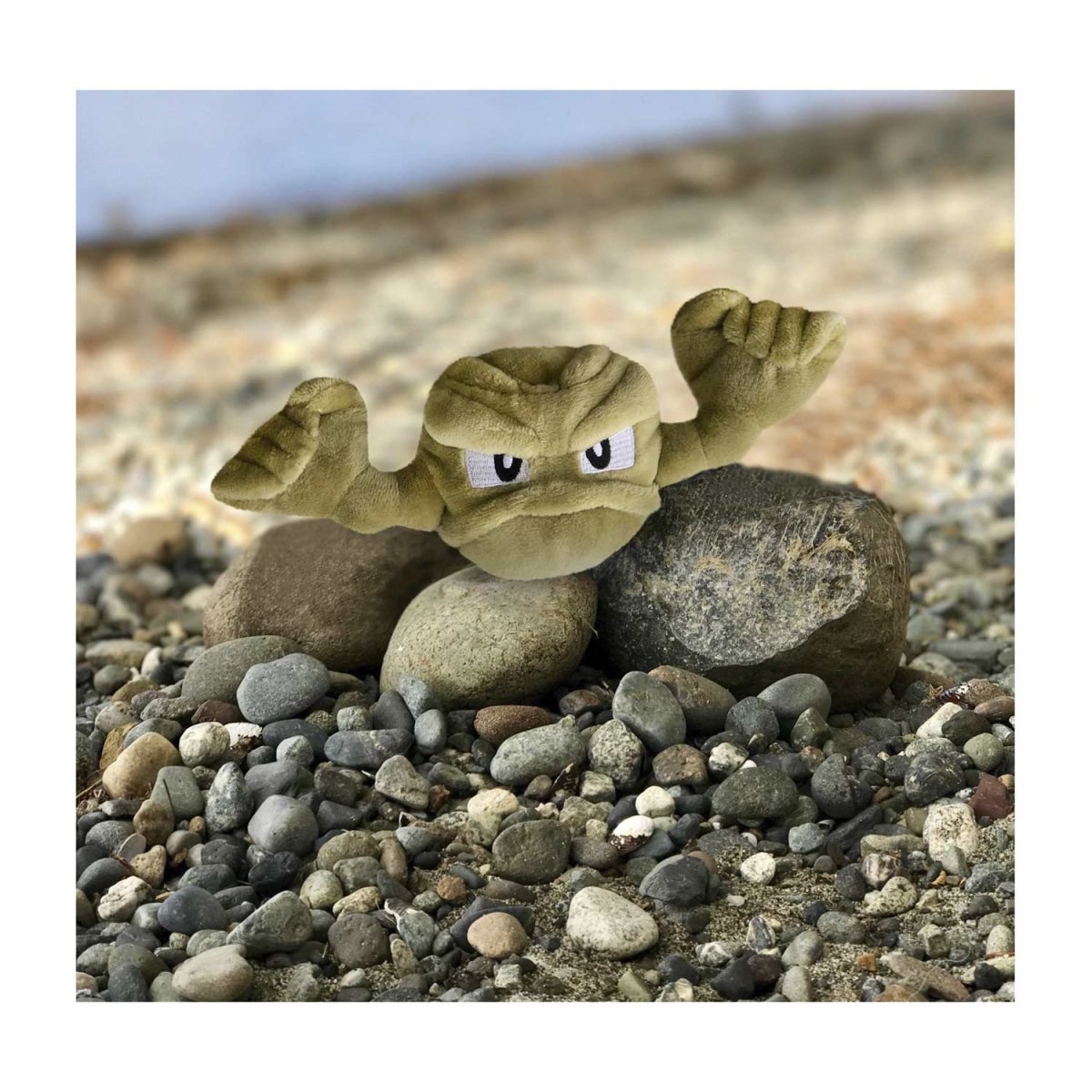 Pokemon Geodude Kanto Sitting Cuties Plush Toy 10cm