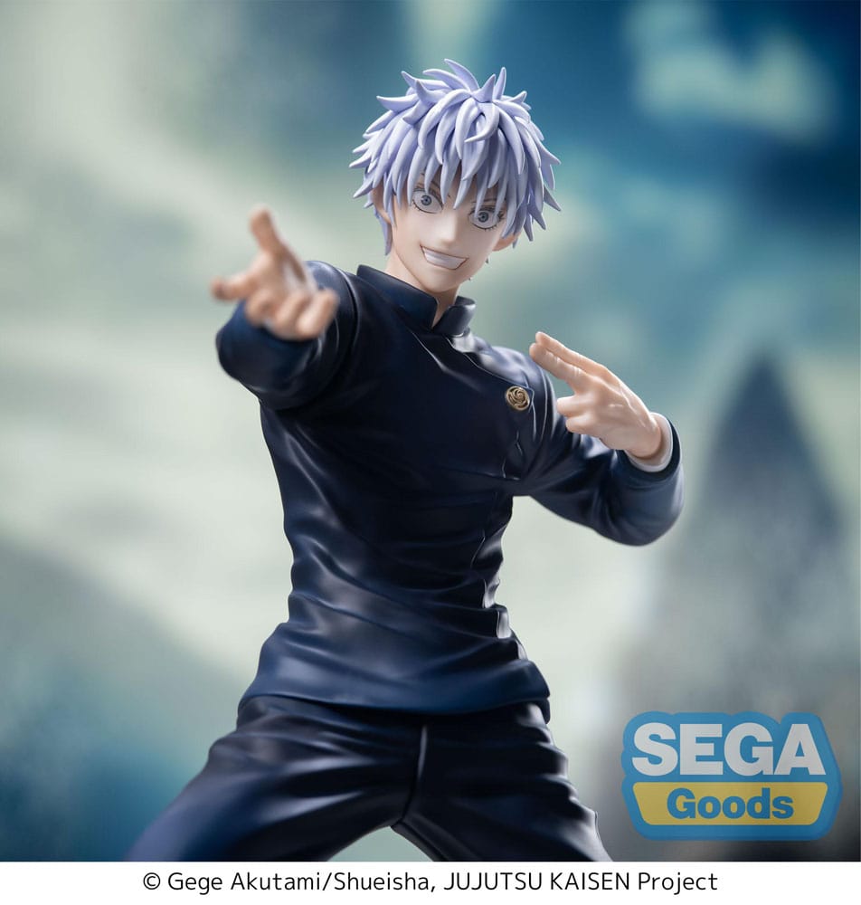 Jujutsu Kaisen Satoru Gojo Fierce Battle Sega Prize Figure 18cm