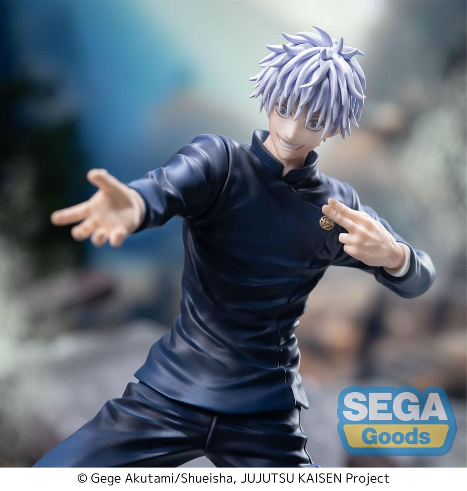 Jujutsu Kaisen Satoru Gojo Fierce Battle Sega Prize Figure 18cm