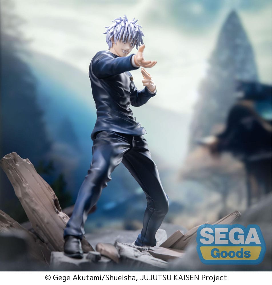 Jujutsu Kaisen Satoru Gojo Fierce Battle Sega Prize Figure 18cm