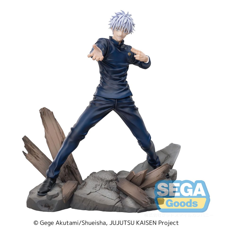 Jujutsu Kaisen Satoru Gojo Fierce Battle Sega Prize Figure 18cm
