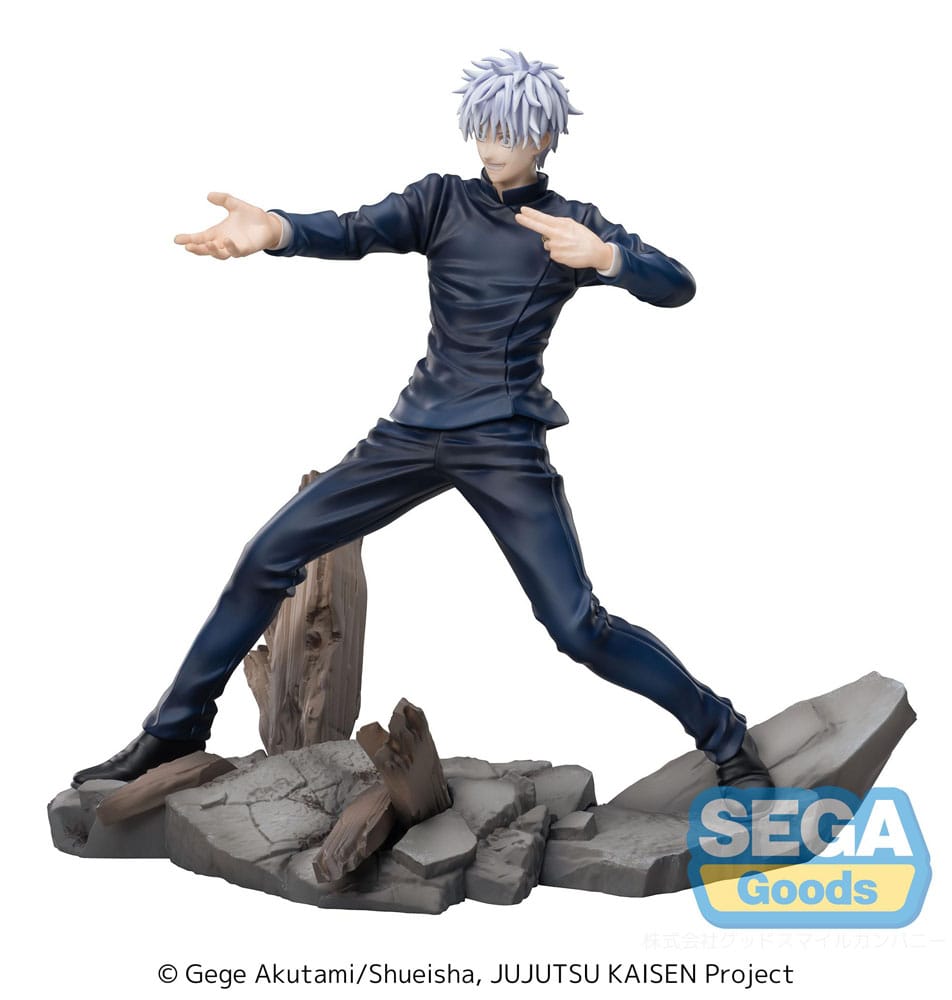 Jujutsu Kaisen Satoru Gojo Fierce Battle Sega Prize Figure 18cm