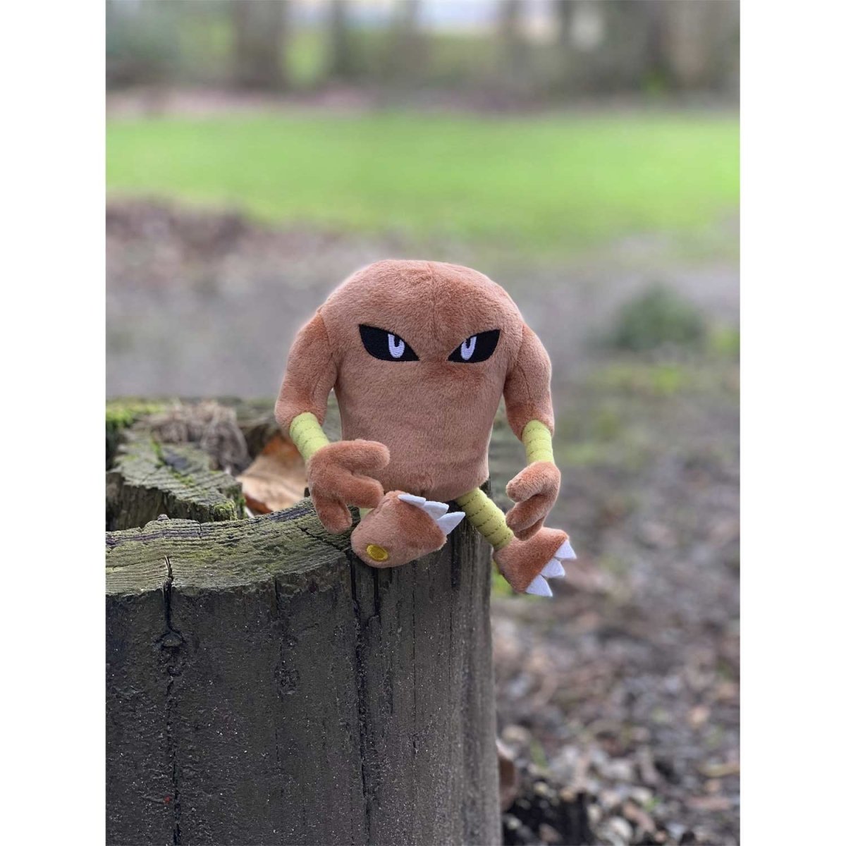 Pokemon Hitmonlee Kanto Sitting Cuties Plush Toy 15cm