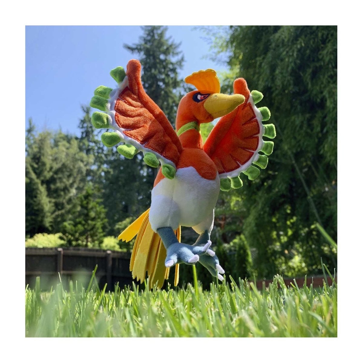 Pokemon Ho-Oh Johto Sitting Cuties Plush Toy 18cm