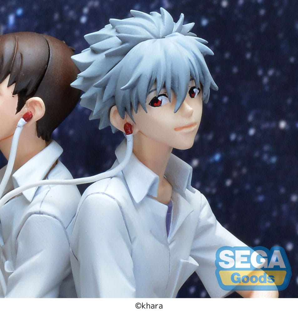 Neon Genesis Evangelion Kaworu Sega Luminasta Figure 17cm
