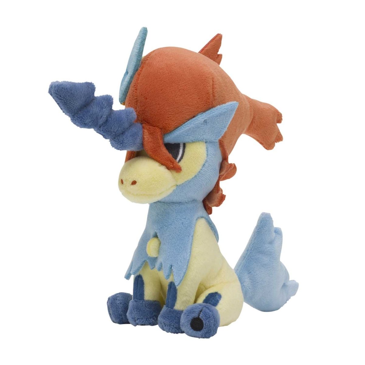 Pokemon Keldeo Resolute Form Unova Sitting Cuties Plush Toy 18cm