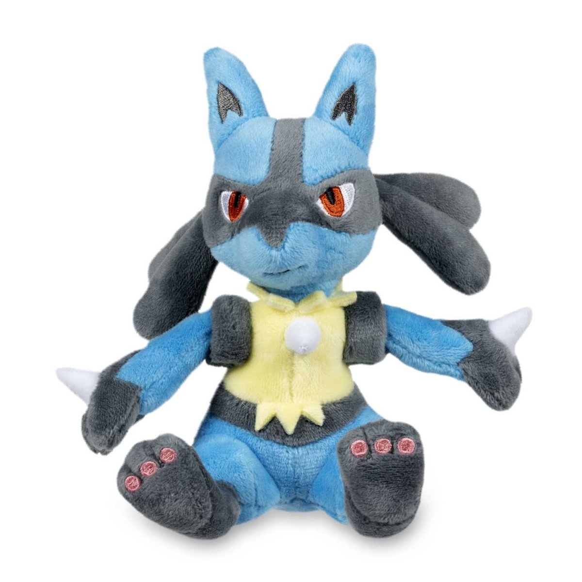 Pokemon Lucario Sinnoh Sitting Cuties Plush Toy 15cm