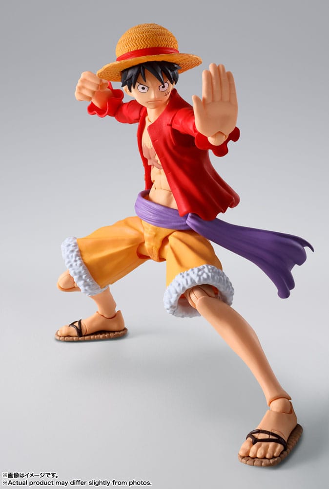 One Piece Monkey D. Luffy Raid on Onigashima S.H. Figure Arts Figure 14cm