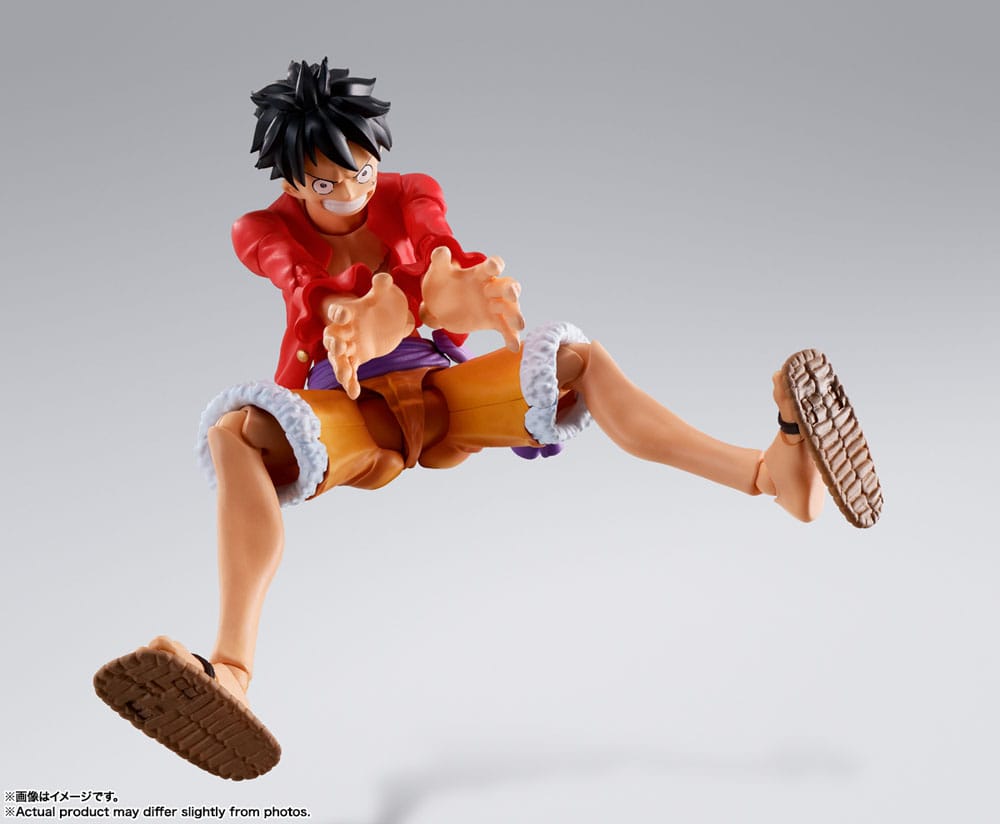 One Piece Monkey D. Luffy Raid on Onigashima S.H. Figure Arts Figure 14cm