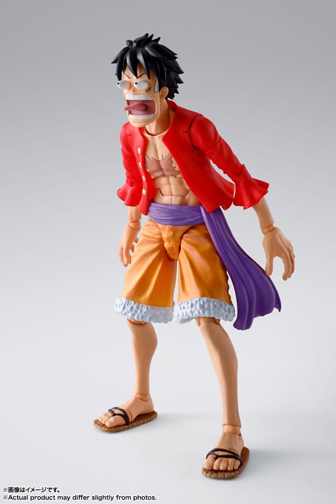 One Piece Monkey D. Luffy Raid on Onigashima S.H. Figure Arts Figure 14cm