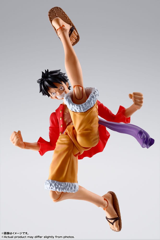 One Piece Monkey D. Luffy Raid on Onigashima S.H. Figure Arts Figure 14cm