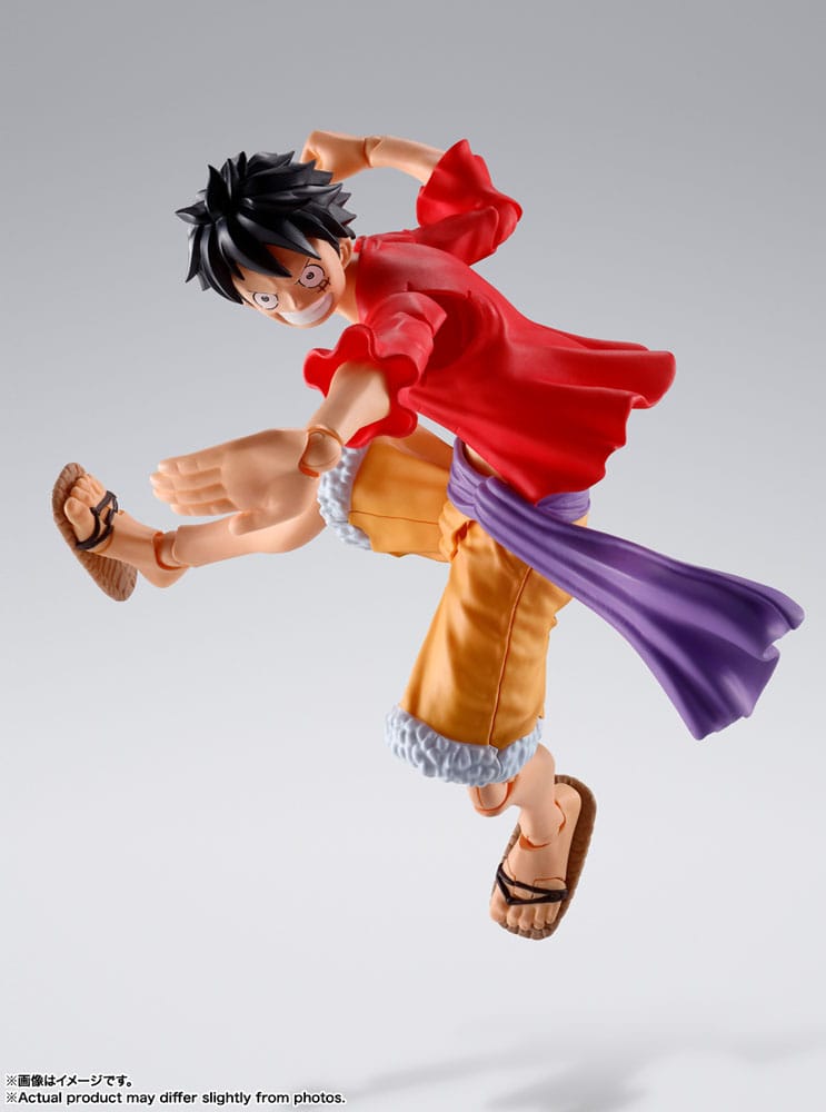 One Piece Monkey D. Luffy Raid on Onigashima S.H. Figure Arts Figure 14cm
