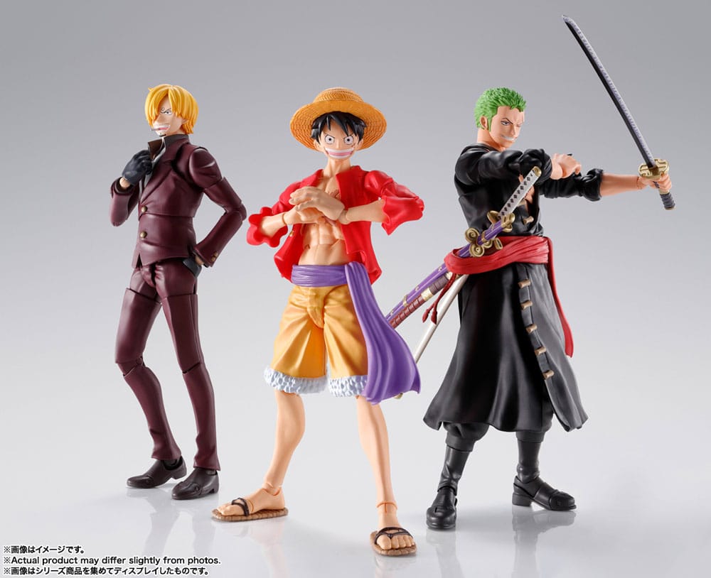 One Piece Monkey D. Luffy Raid on Onigashima S.H. Figure Arts Figure 14cm