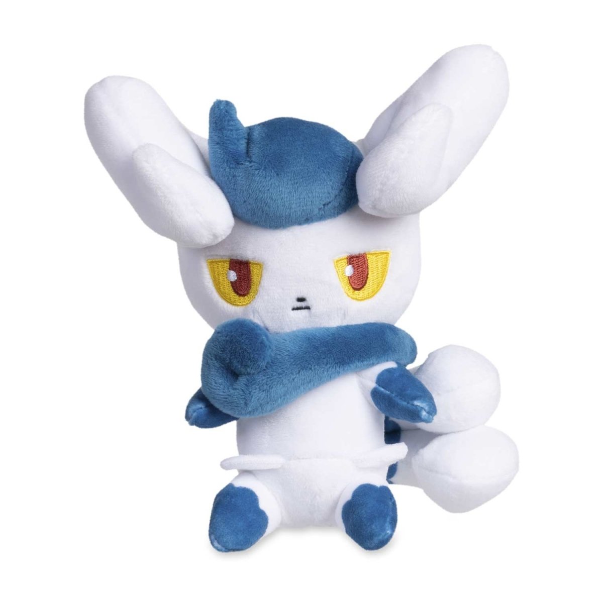 Pokemon Meowstic Female Kalos Sitting Cuties Plush Toy 15cm