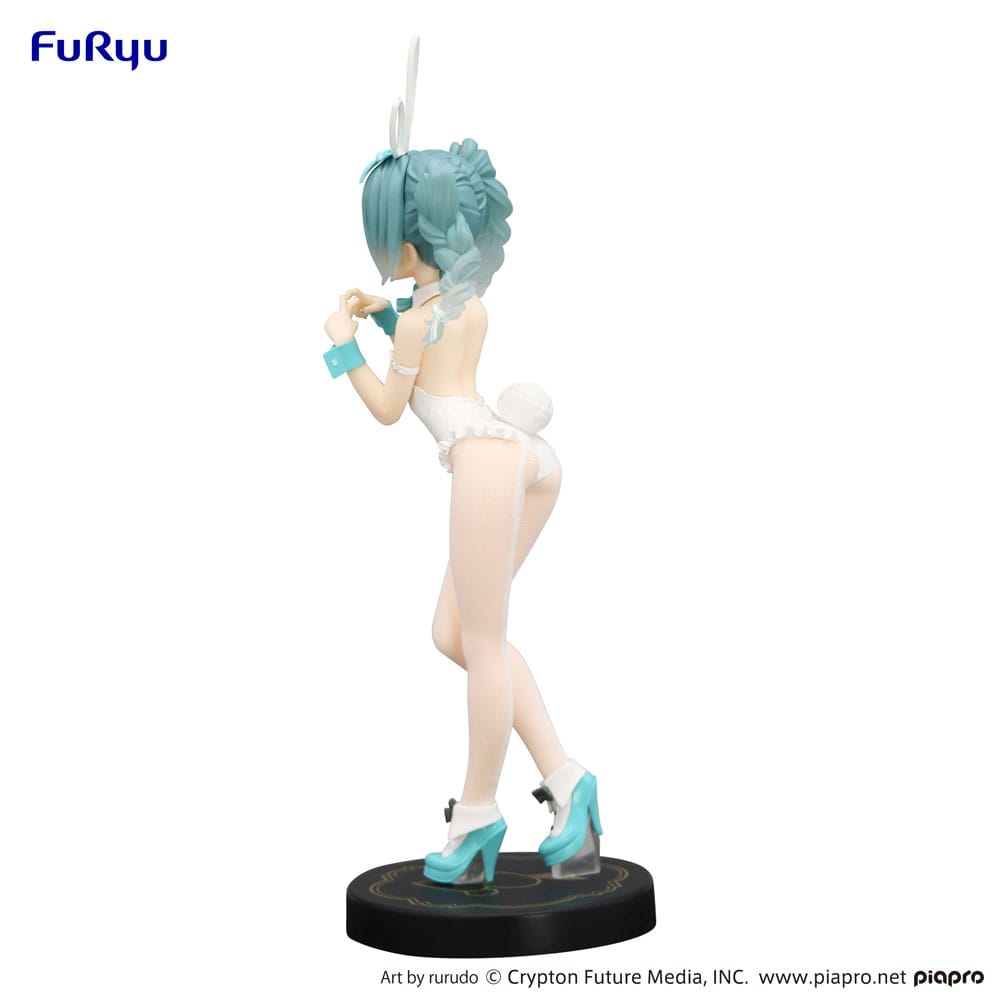 Vocaloid Hatsune Miku Bicute Bunnies Rurodo White Ver. Prize Figure 27cm