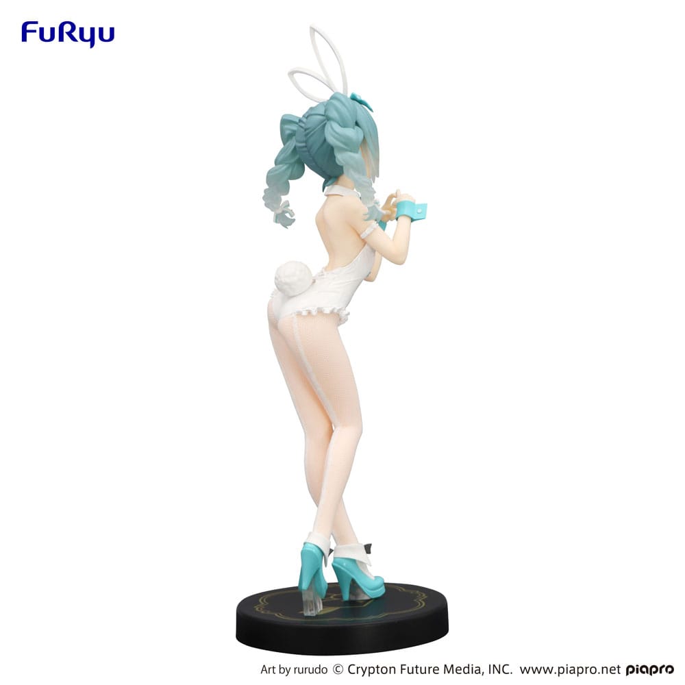 Vocaloid Hatsune Miku Bicute Bunnies Rurodo White Ver. Prize Figure 27cm