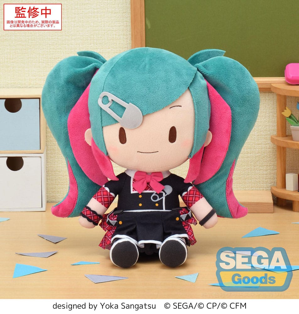 Vocaloid Hatsune Miku Colorful Stage Classroom Sekai Sega Plush 27cm