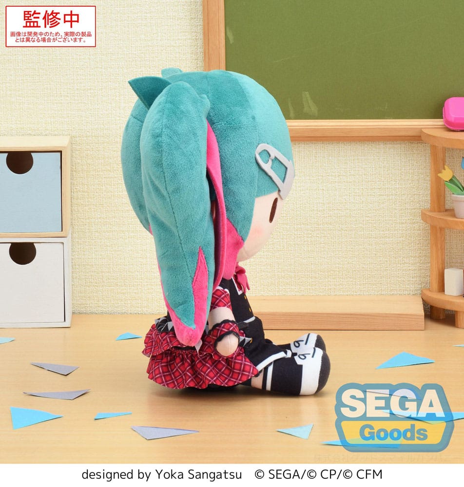 Vocaloid Hatsune Miku Colorful Stage Classroom Sekai Sega Plush 27cm