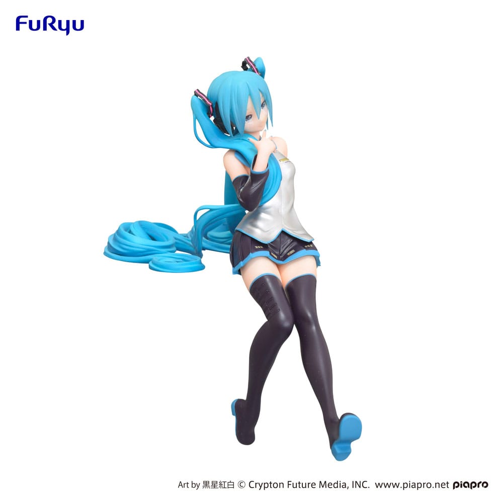 Vocaloid Hatsune Miku Kuroboshi Kouhaku Ver. Furyu Noodle Stopper Figure 14cm