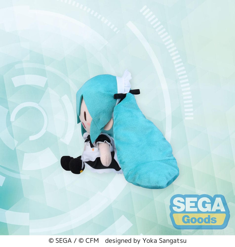 Vocaloid Hatsune Miku Maid Ver. Sega Plush 16cm