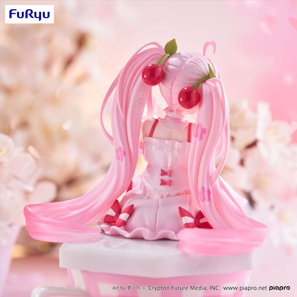 Vocaloid Hatsune Miku Sakura Miku 2025 Ver. Noodle Stopper Figure 14cm