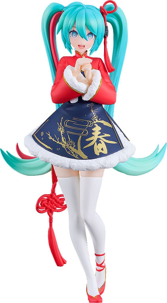 Vocaloid Hatsune Miku Sourxuan Chinese New Year Ver Pop Up Parade Figure 17cm