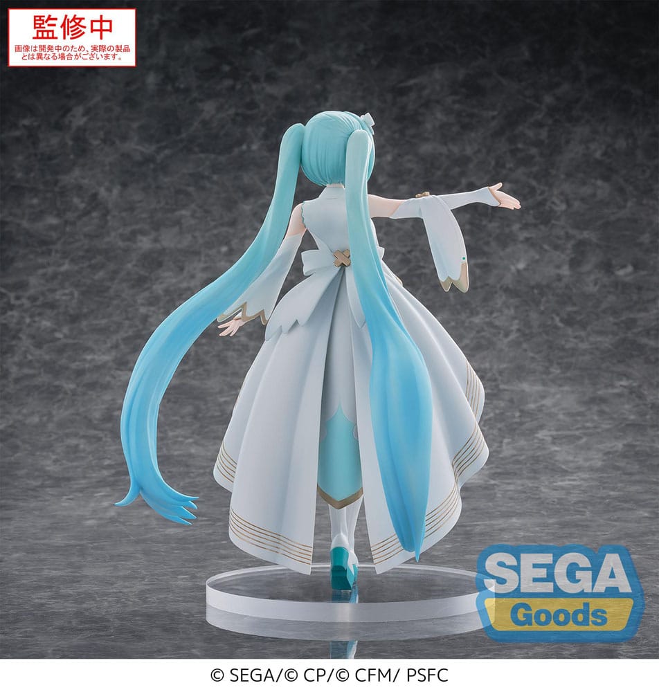 Vocaloid Hatsune Miku Unshuttered Sekai Ver. Sega Prize Figure 20cm