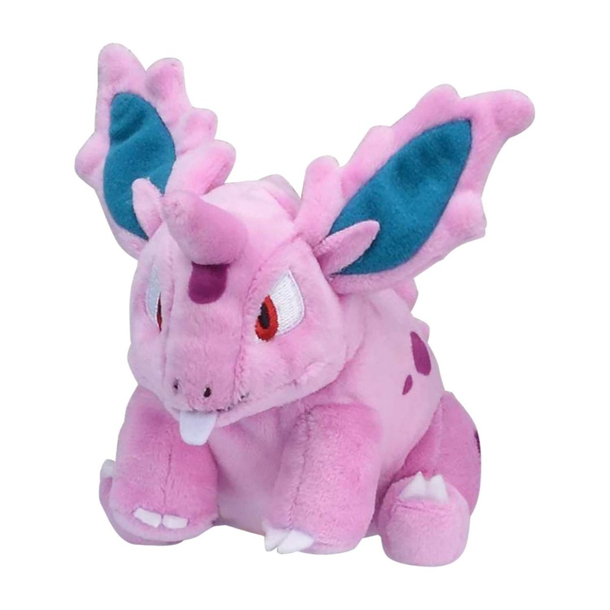 Pokemon Nidoran Male Kanto Sitting Cuties Plush Toy 12cm