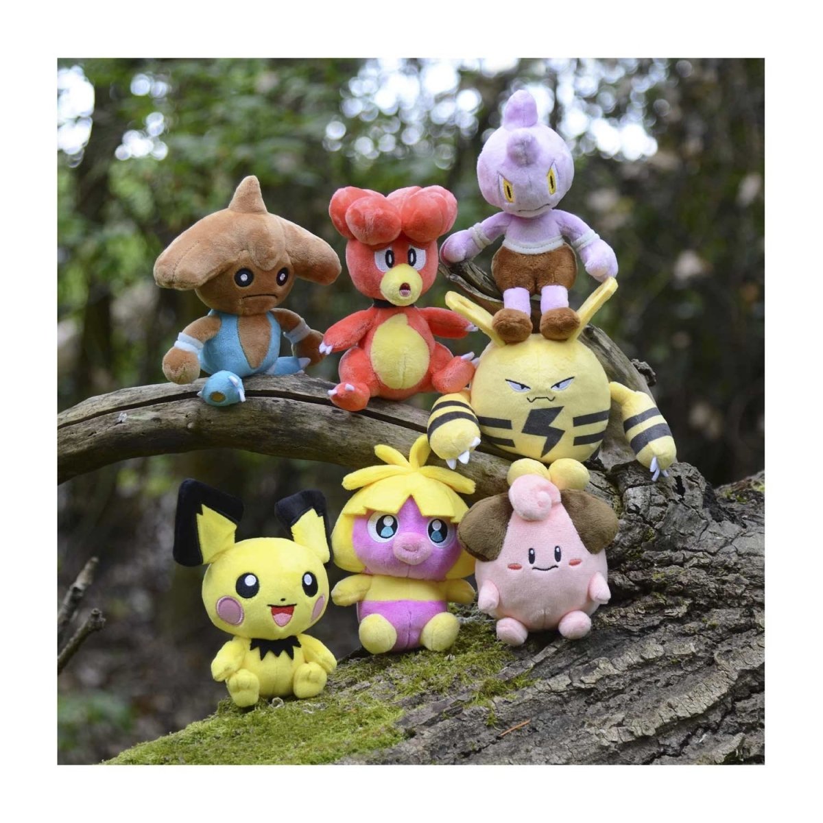Pokemon Pichu Johto Sitting Cuties Plush Toy 17cm