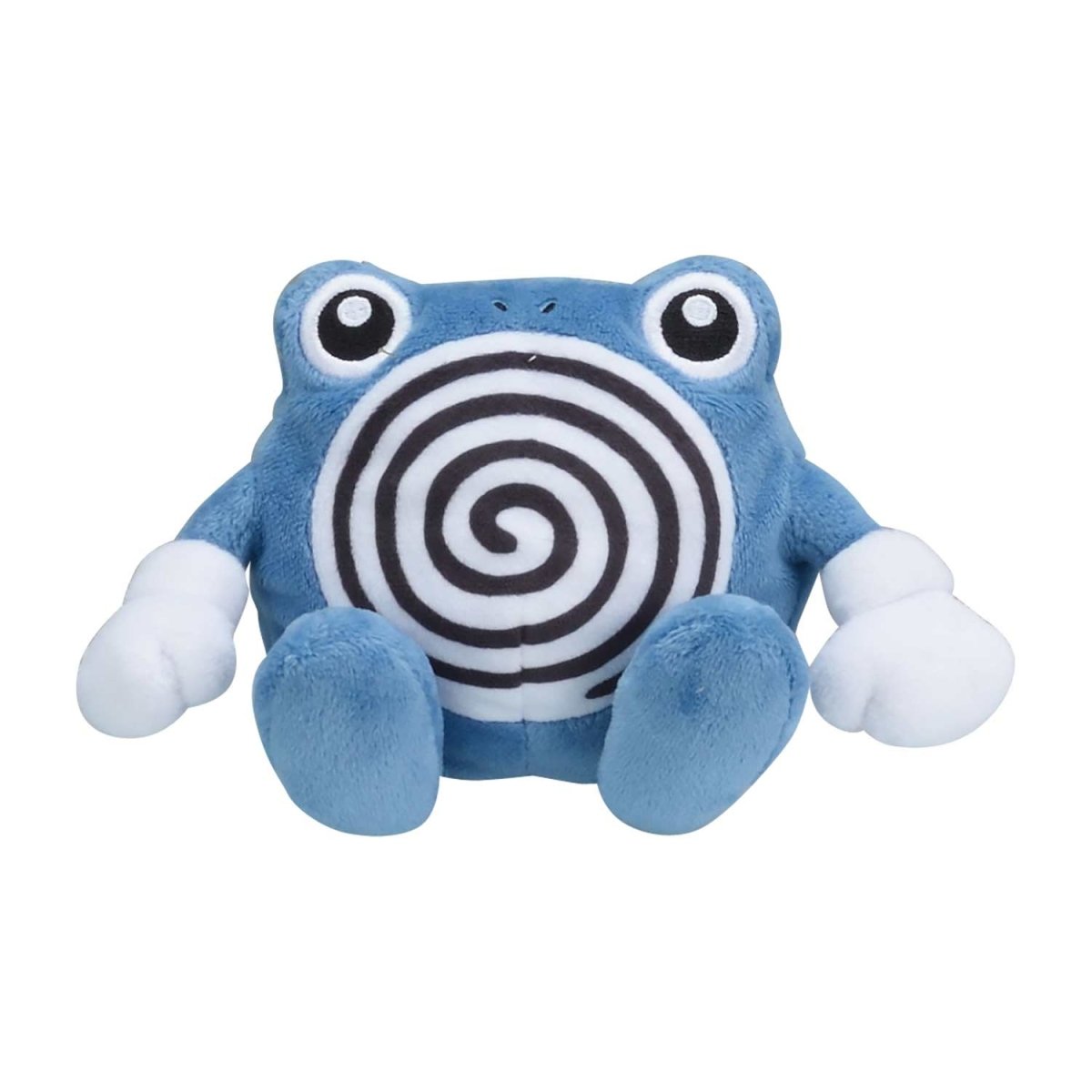 Pokemon Poliwhirl Kanto Sitting Cuties Plush Toy 9cm