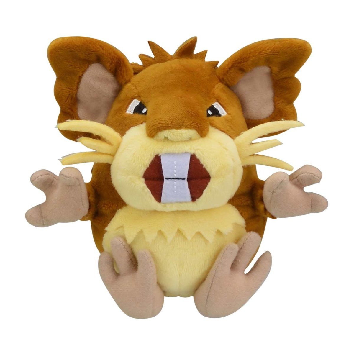 Pokemon Raticate Kanto Sitting Cuties Plush Toy 13cm