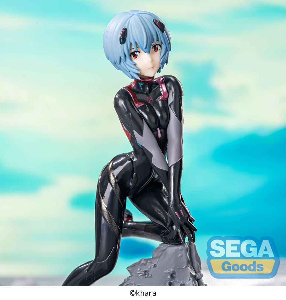 Evangelion Rei Ayanami 30th Anniversary Sega Luminasta Figure 19cm