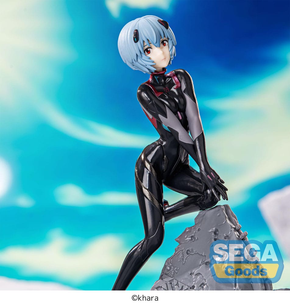 Evangelion Rei Ayanami 30th Anniversary Sega Luminasta Figure 19cm