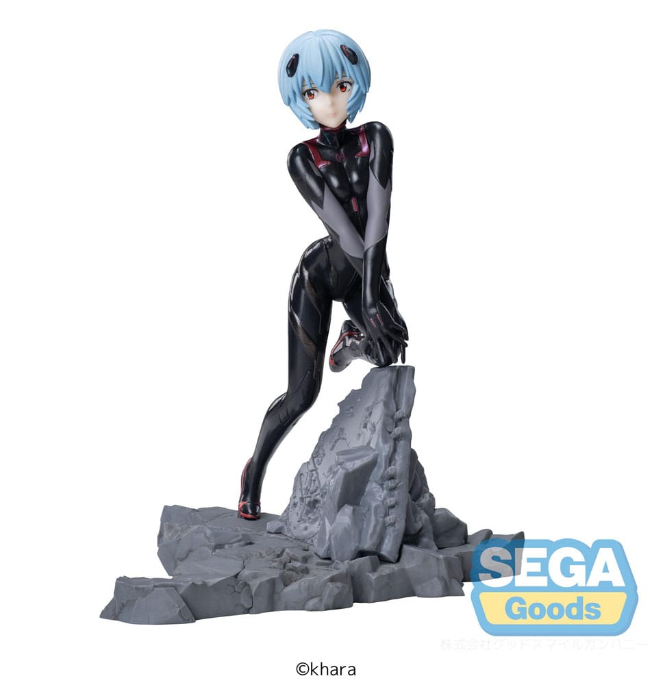 Evangelion Rei Ayanami 30th Anniversary Sega Luminasta Figure 19cm