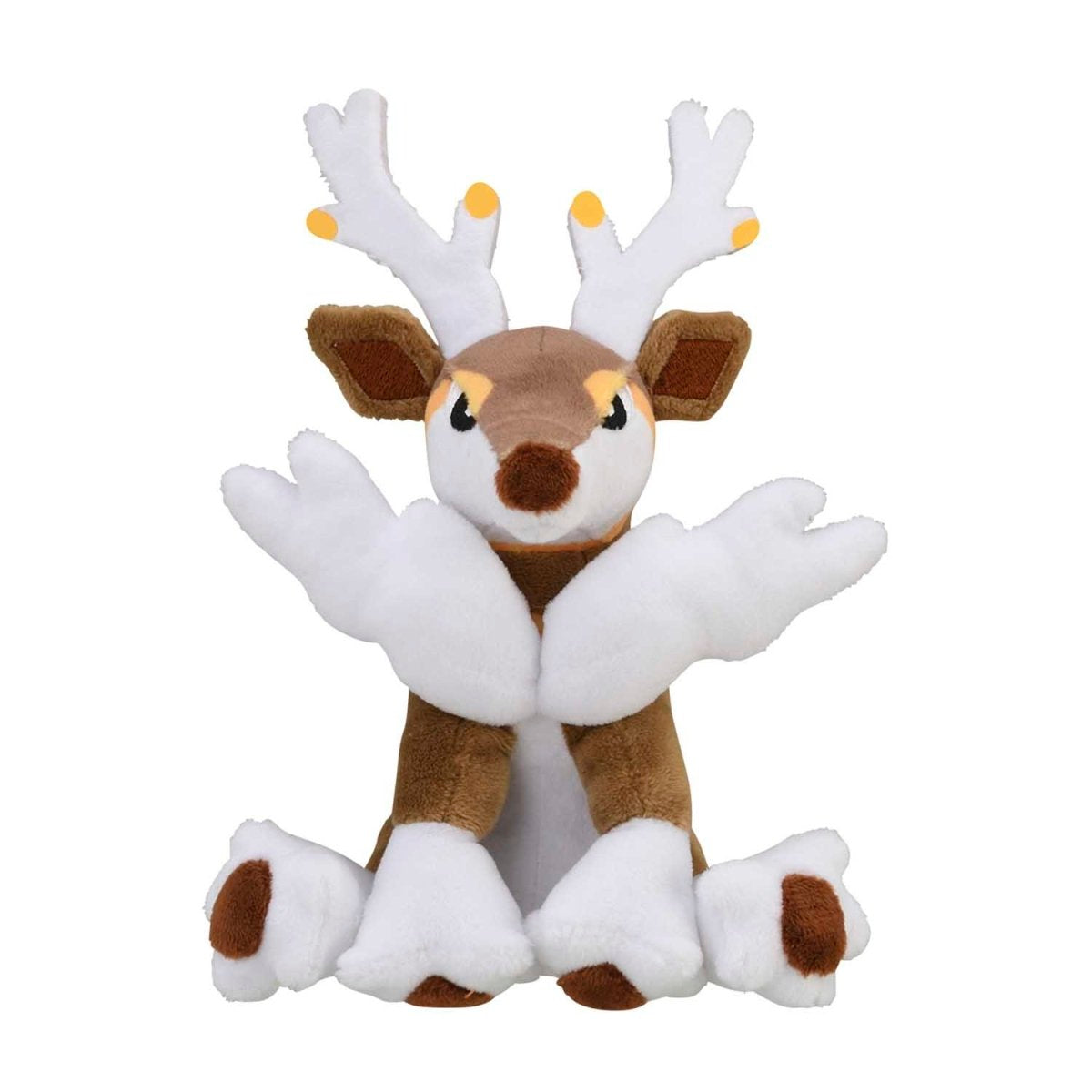 Pokemon Sawsbuck Winter Form Unova Sitting Cuties Plush Toy 15cm