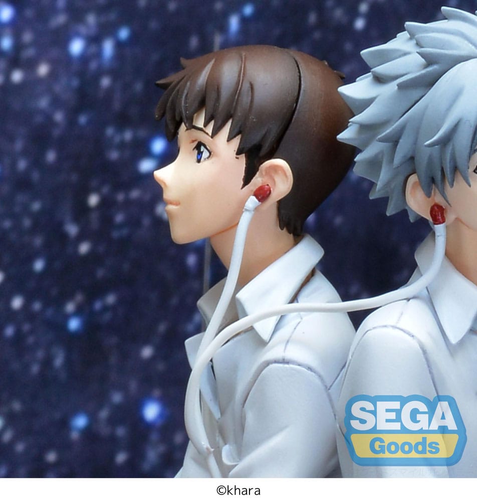 Neon Genesis Evangelion Shinji Sega Luminasta Figure 17cm