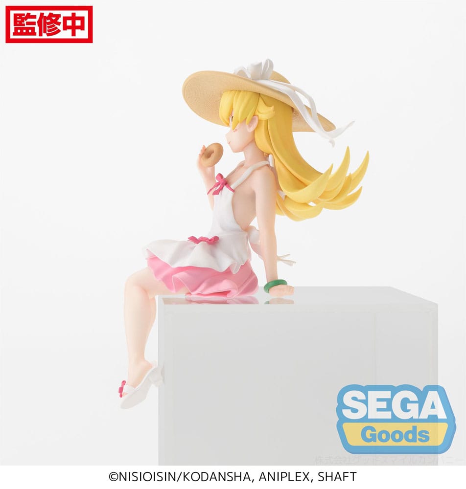 Monogatari Shinobu Oshino Perching Sega Prize Figure 14cm