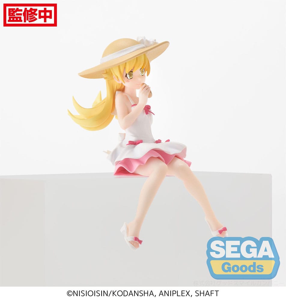 Monogatari Shinobu Oshino Perching Sega Prize Figure 14cm