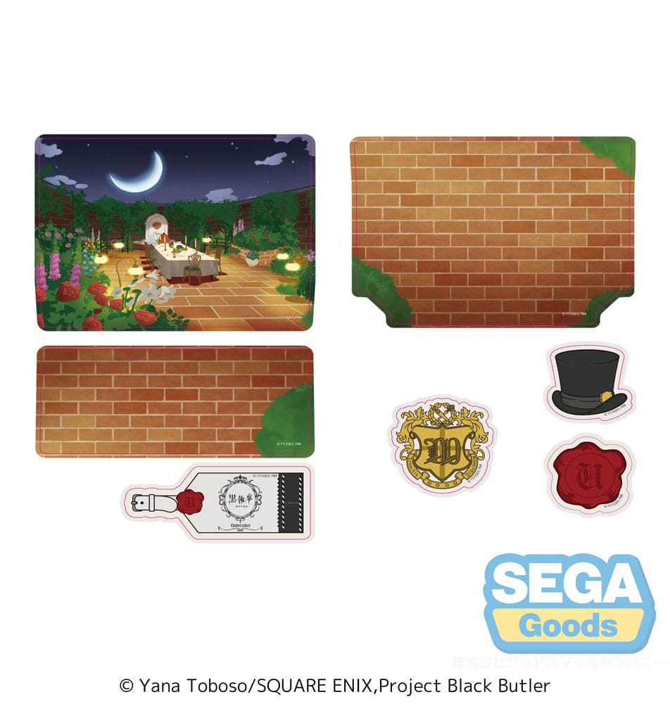 Black Butler Undertaker Petite World Memories Sega Mini Figure 8cm