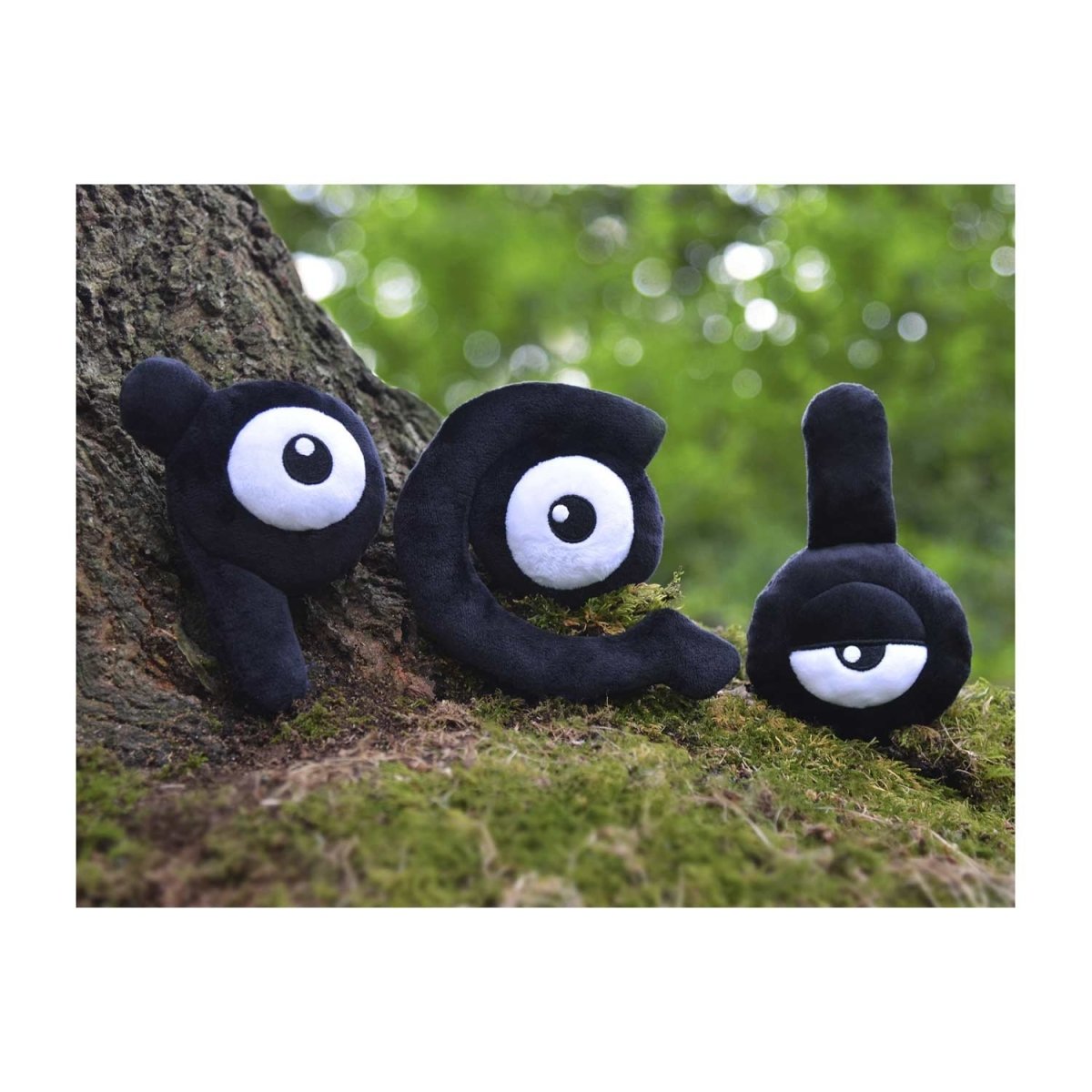 Pokemon Unown ! Johto Sitting Cuties Plush Toy 14cm