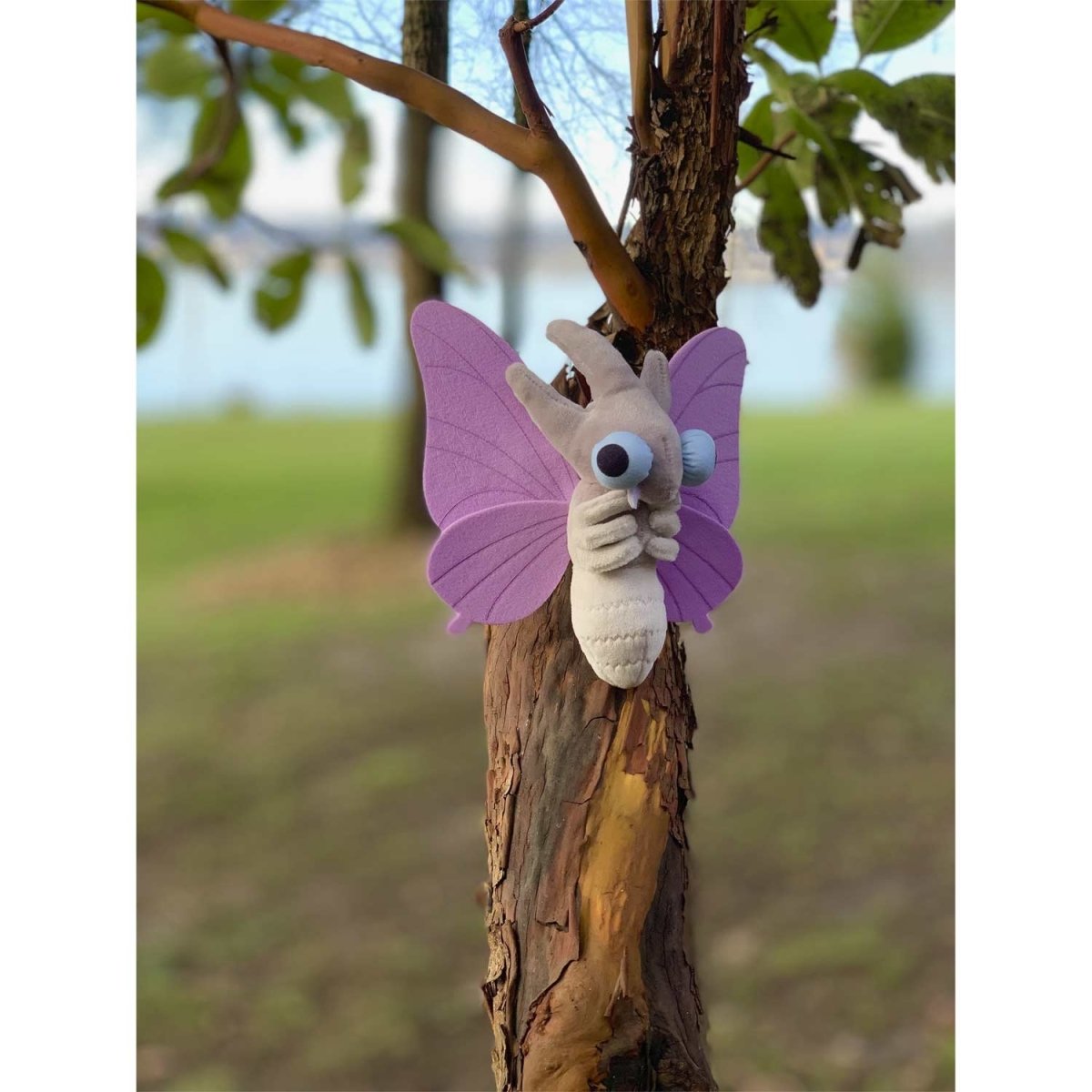 Pokemon Venomoth Kanto Sitting Cuties Plush Toy 15cm