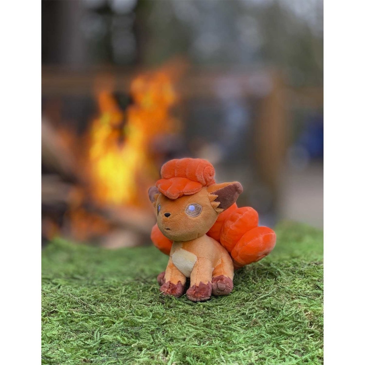 Pokemon Vulpix Kanto Sitting Cuties Plush Toy 9cm